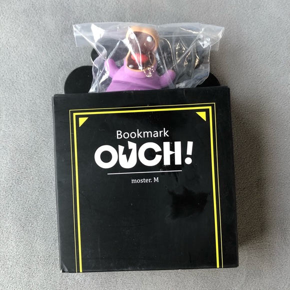 Hippo Ouch! Bookmark ~ Brand New! - Picture 5 of 11